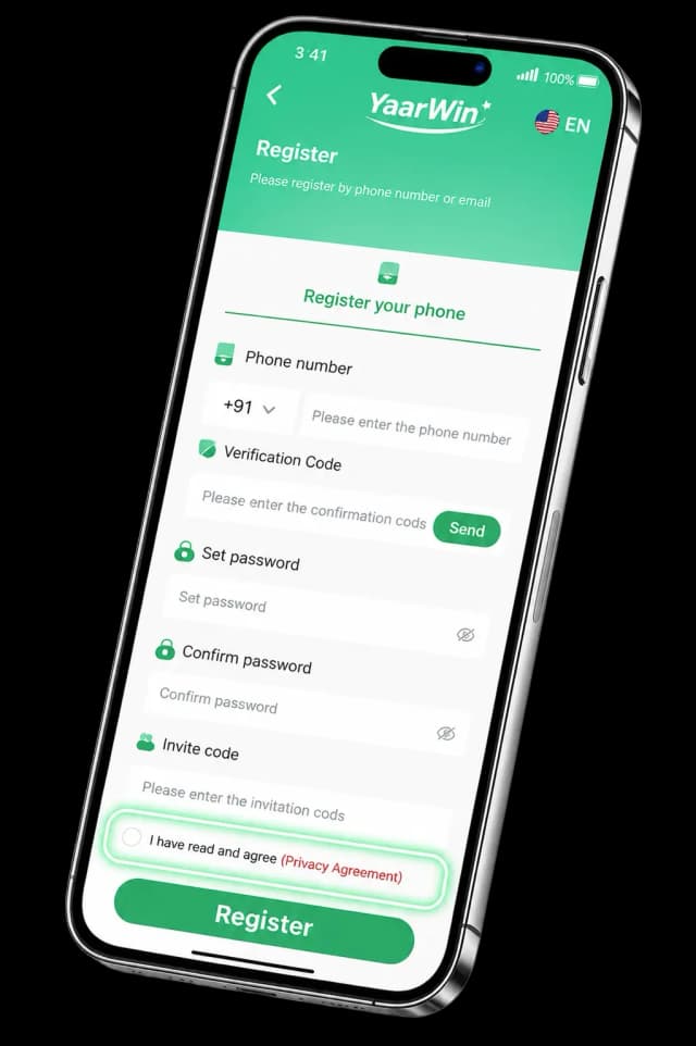 Privacy agreement YaarWin Casino