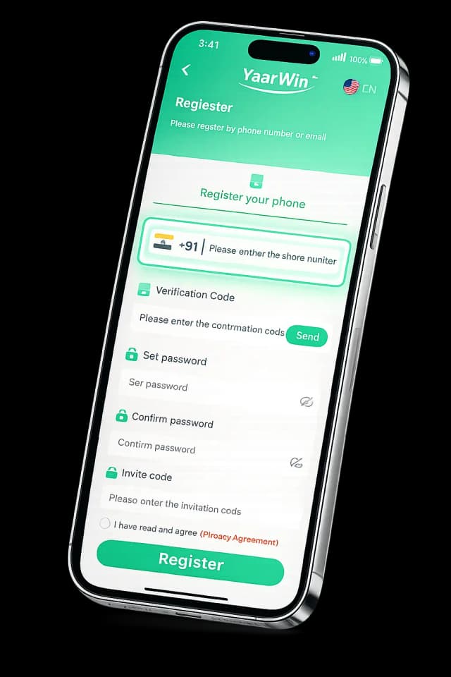 Phone number YaarWin Casino register